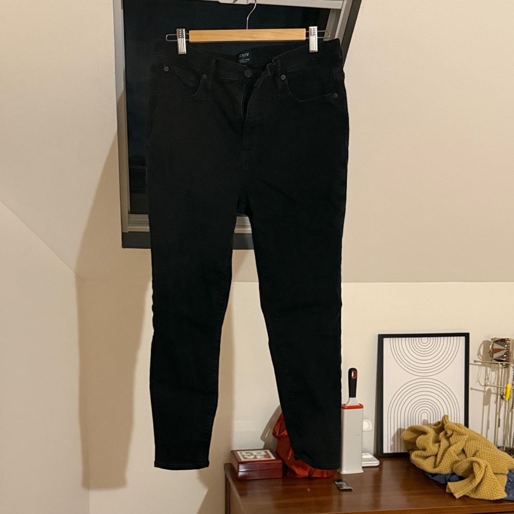 J. Crew Women's Black Skinny Jeans